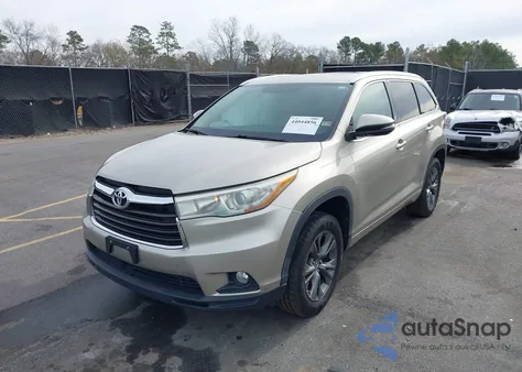 2016 Toyota Highlander Xle V6 z USA, uszkodzony, nr VIN 5TDKKRFH5GS125684